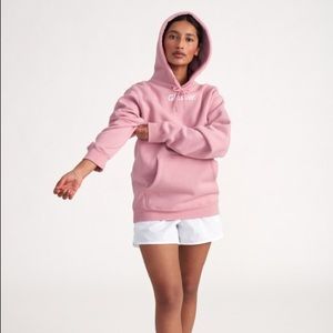 Glossier Pink Hoodie